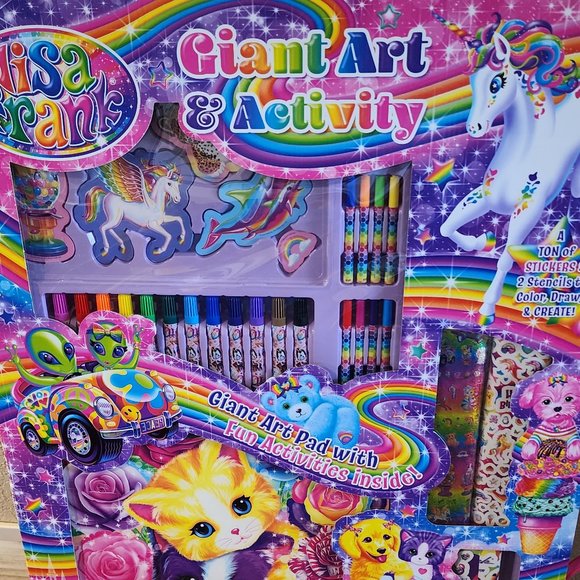Lisa Frank | Other | Lisa Frank Giant Art Activity | Poshmark